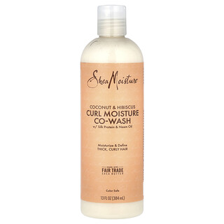 SheaMoisture, Curl Moisture Co-Wash, Coconut & Hibiscus, 13 fl oz (384 ml)