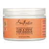 SheaMoisture, Curl & Shine Hair Masque with Silk Protein & Neem Oil, Coconut & Hibiscus,  12 oz (340 g)