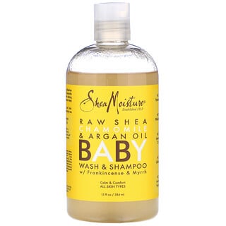 SheaMoisture, Baby Wash & Shampoo, With Frankincense & Myrrh, 13 fl oz (384 ml)