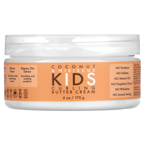 SheaMoisture, Kids Curling Butter Cream, Kokosnuss und Hibiskus, 170 g (6 oz.)
