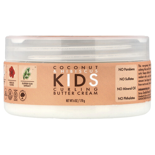 Sheamoisture Chicas Crema De Mantequilla Para Los Rizos Para Niños, Coco E Hibisco, 170 G (6 Oz)