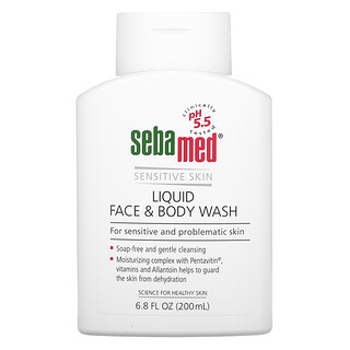 Sebamed USA, 面部及身體清潔乳液，6.8液體盎司（200毫升）