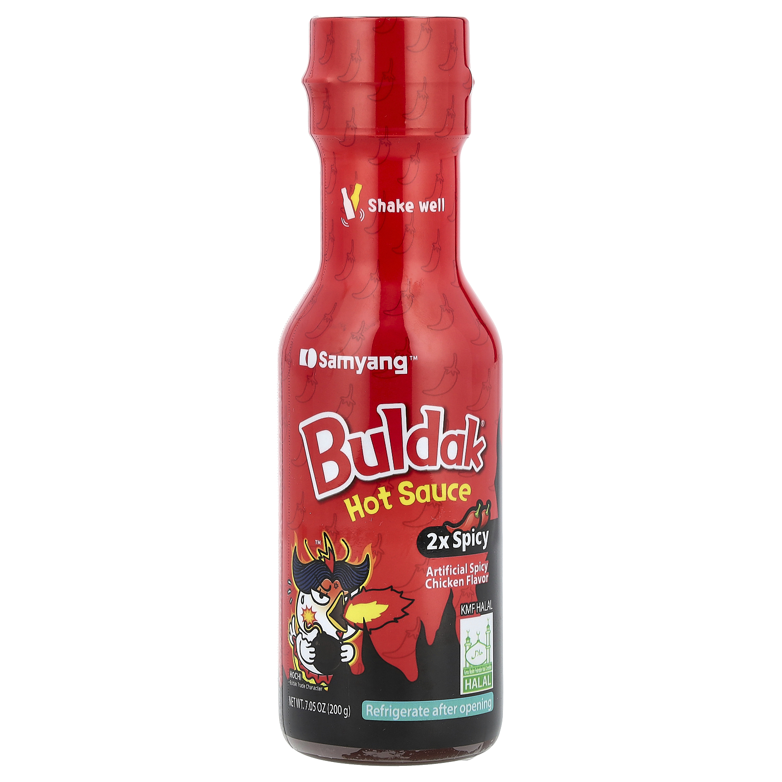 Buldak®（ブルダック）、ホットソース、スパイシーチキン、激辛2倍