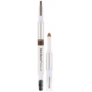 Отзывы о Sana, New Born, Eyebrow Powder & Pencil, B7 Marron Brown , 1 Piece