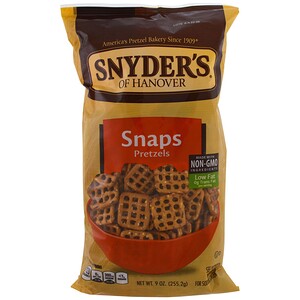 Отзывы о Снидерс, Snaps Pretzels, 9 oz (255.2 g)