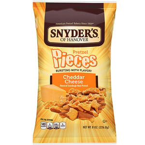 Отзывы о Снидерс, Pretzel Pieces, Cheddar Cheese, 8 oz (226.8 g)