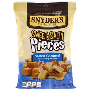Отзывы о Снидерс, Sweet & Salty Pretzel Pieces, Salted Caramel, 7 oz (198.5 g)