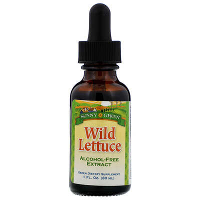 Sunny Green Wild Lettuce, 1 fl oz (30 ml)