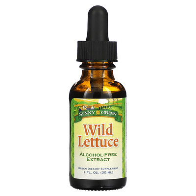 

Sunny Green, Wild Lettuce, 1 fl oz (30 ml)