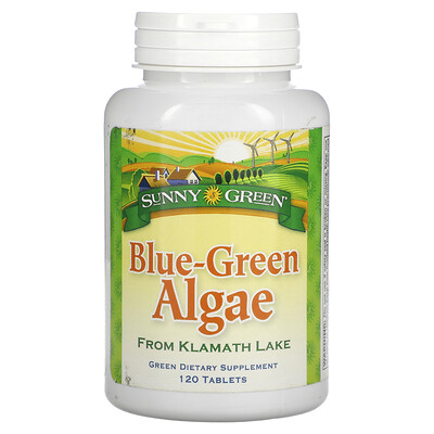 Sunny Green Сине-зеленые водоросли 120 таблеток