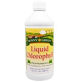 Sunny Green, Жидкий хлорофилл, перечная мята, 100 мг, 16.2 жид.унции(480 мл) отзывы