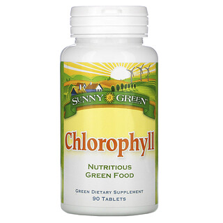 Sunny Green, Chorophyll, 90 Tabletten