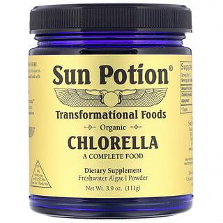 Sun Potion, Chlorella en polvo, orgánico, 111 g (3,9 oz)