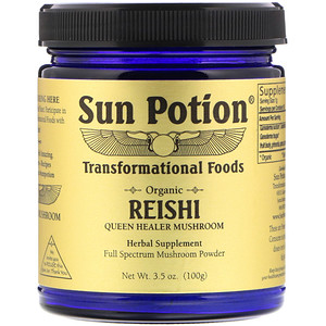 Отзывы о Сан Поушэн, Reishi Powder, Organic, 3.5 oz (100 g)
