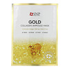 SNP, 黃金膠原蛋白精華美容面膜，10 片，每片 0.84 盎司（25 毫升）
