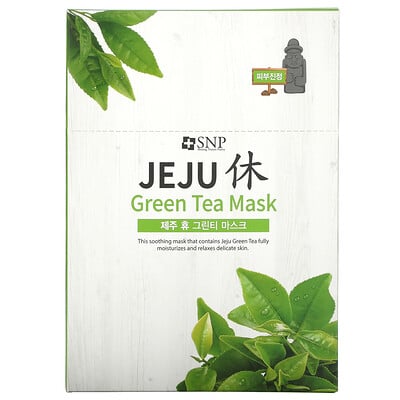 Купить SNP Маска для красоты с зеленым чаем Чеджу, 10 шт., 22 мл (0, 74 жидк. Унции)