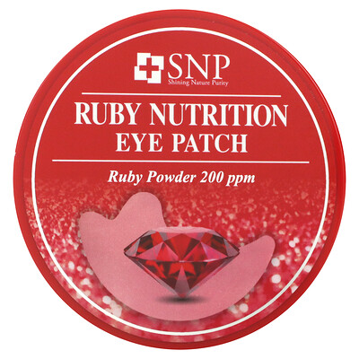 

SNP, Ruby Nutrition Eye Patch, 60 Patches, 0.04 oz (1.25 g) Each
