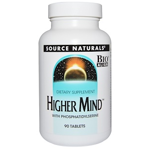 Купить Source Naturals, Higher Mind, 90 таблеток  на IHerb
