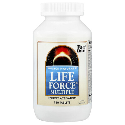 Source Naturals, Life Force®, Suplemento multivitamínico, 180 comprimidos