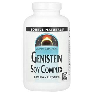 Source Naturals, Complex de soia Genistein, 120 de tablete