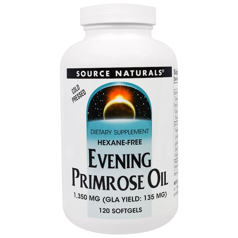 Source Naturals, Evening Primrose Oil, 1,350 mg, 120 Softgels iHerb