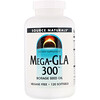 Source Naturals, Mega-GLA 300，120 粒软凝胶