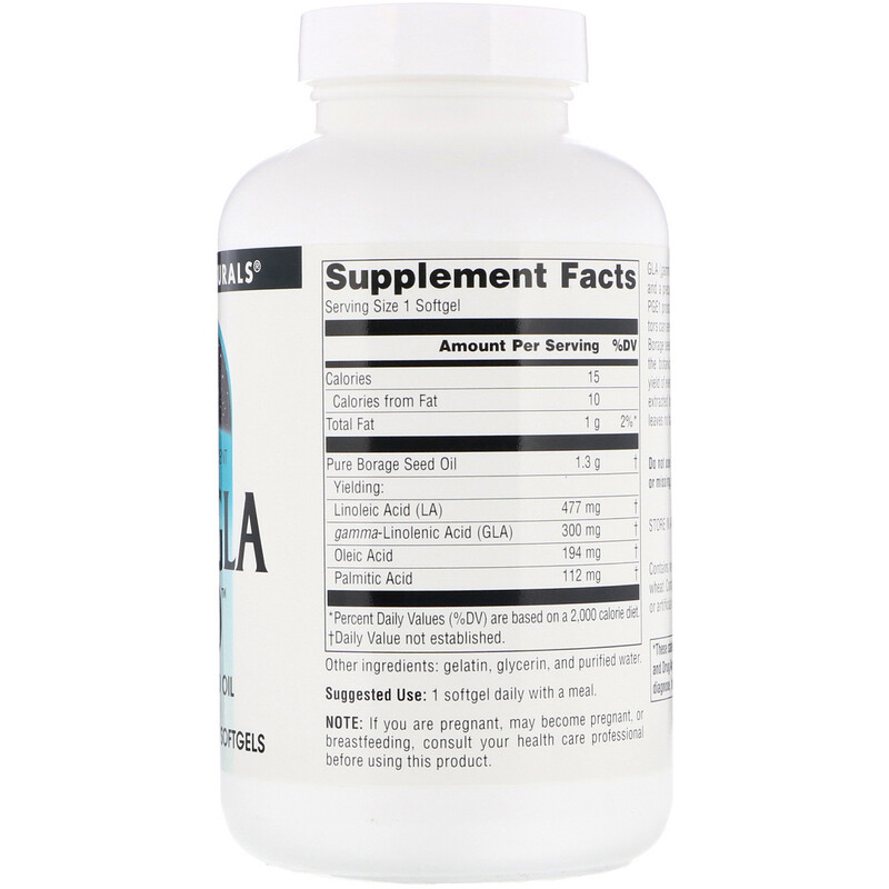 Source Naturals, MegaGLA 300, 120 Softgels iHerb