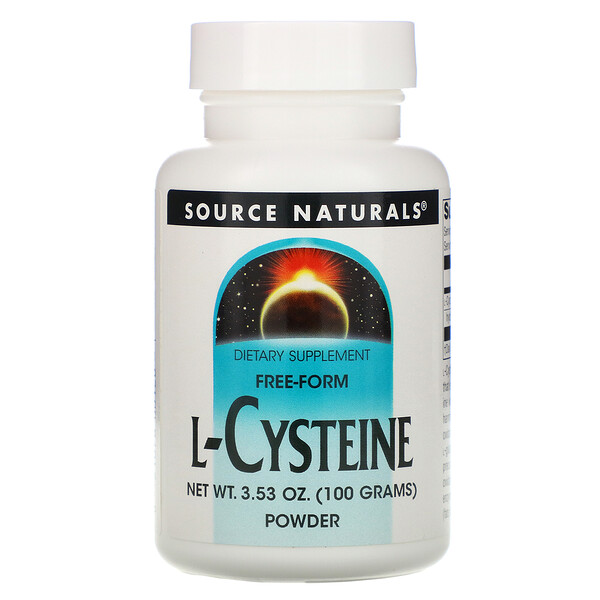 Source Naturals‏, L-Cysteine, 3.53 oz (100 g)