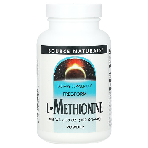 Source Naturals L-Methionine Powder, 3.53 oz (100 g)