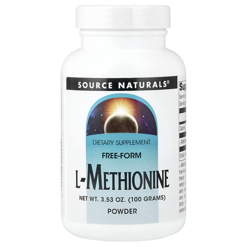 Source Naturals, L-Methionin, 100 g (3,53 oz.)