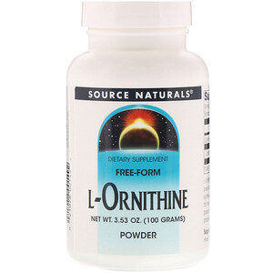 Сорс Начэралс, L-Ornithine Powder, 3.53 oz (100 g) отзывы покупателей