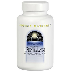 Source Naturals, L-フェニルアラニン, 500 mg, 100 錠