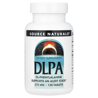 Source Naturals, DLPA, 120 comprimés