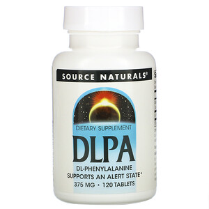 Отзывы о Сорс Начэралс, DLPA, 375 mg, 120 Tablets