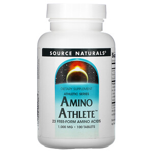Отзывы о Сорс Начэралс, Amino Athlete, 1000 mg, 100 Tablets
