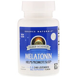 Отзывы о Source Naturals, Melatonin, Peppermint, 2.5 mg, 240 Lozenges