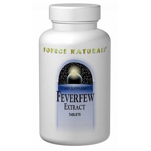 Отзывы о Сорс Начэралс, Feverfew Extract, 100 Tablets