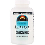 Source Naturals, Энергетическое средство гуарана, 900 мг, 200 таблеток отзывы
