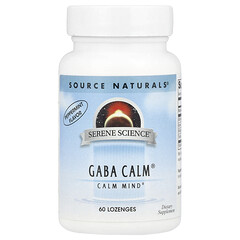 Serene Science®, GABA Calm®, перцева м’ята, 60 пастилок