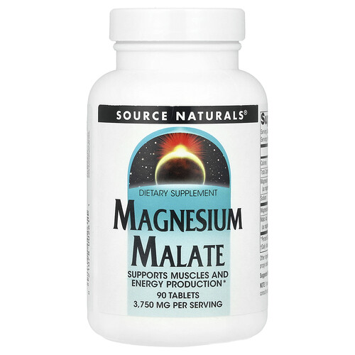 Source Naturals マグネシウムマレート タブレット90粒