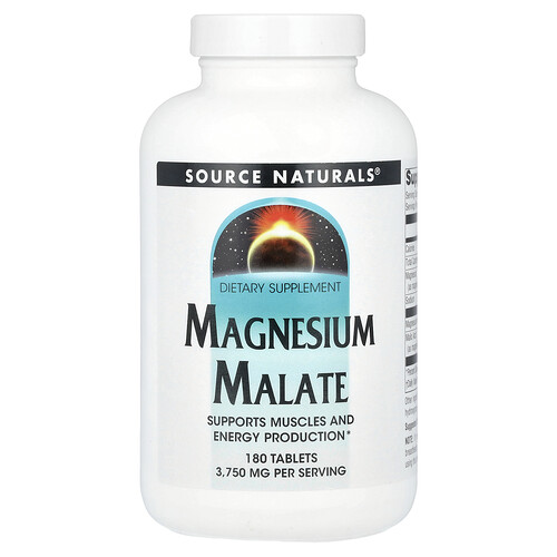 Source Naturals マグネシウムマレート タブレット180粒