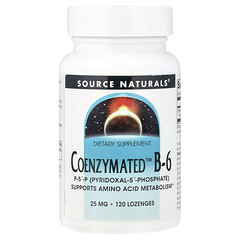 Coenzymated™ B-6, 25 мг, 120 пастилок