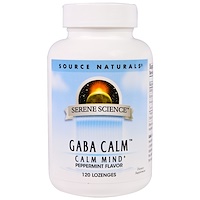 Успокоительное средство GABA Calm с мятным вкусом, 120 пастилок - изображение