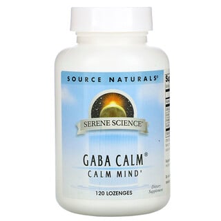 Source Naturals, GABA Calm, sabor a menta, 120 pastillas
