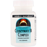 Source Naturals, Комплекс витаминов B Coenzymate, апельсиновый вкус, 60 леденцов отзывы