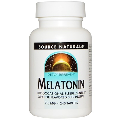 

Melatonin, Orange, 2.5 mg, 240 Lozenges