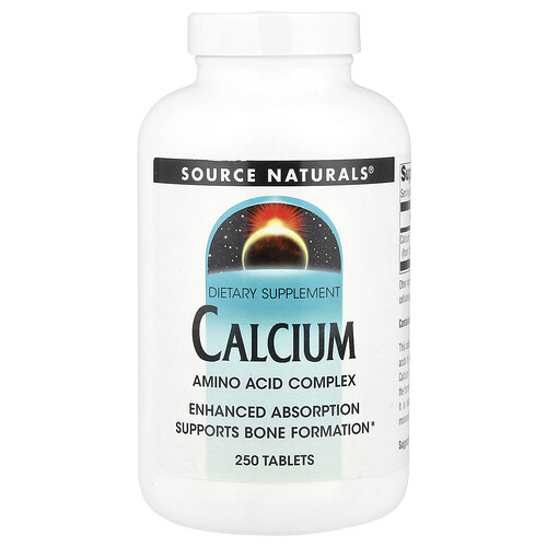 Source Naturals カルシウム 200mg 250タブレット