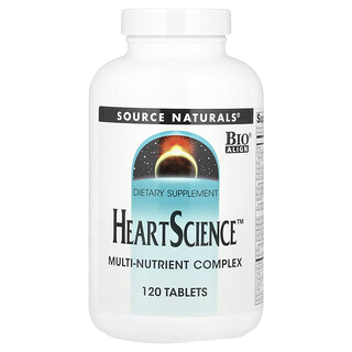 Source Naturals, HeartScience™, Multinutričný komplex, 120 tabliet