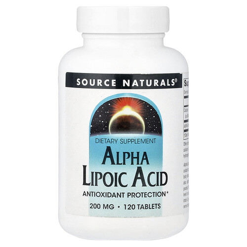 Source Naturals アルファリポ酸 200mg タブレット120粒