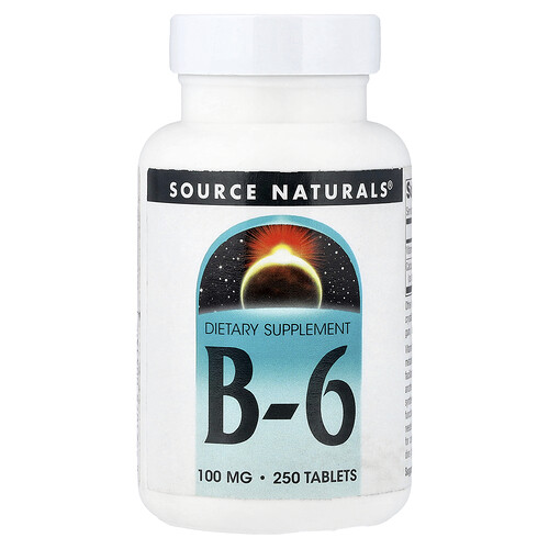 Source Naturals B-6, 250 Tablets